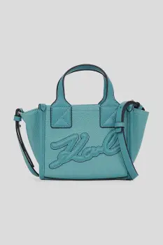 Karl Lagerfeld geanta culoarea turcoaz, A3W30028 imagine
