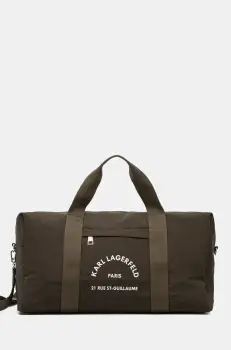 Karl Lagerfeld geanta culoarea verde, A2M30157 imagine