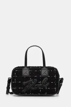 Karl Lagerfeld geanta de mana cu lana culoarea negru, A4W30259 imagine