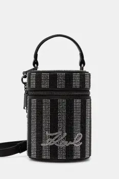 Karl Lagerfeld geanta de portbagaj de dama cu imitatie de piele K/SOIREE imagine