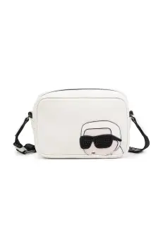 Karl Lagerfeld geanta fete culoarea bej, Z30407 imagine