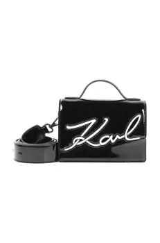 Karl Lagerfeld geanta fete culoarea negru, Z30405 imagine