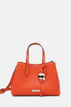 Karl Lagerfeld geanta IKON culoarea portocaliu, B1W30003 imagine
