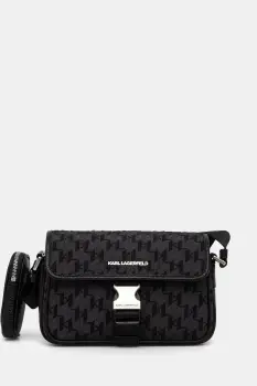 Karl Lagerfeld geanta mica pentru barbati cu imitatie de piele K/MONOGRAM imagine