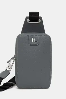 Karl Lagerfeld Geanta mica pentru barbati din piele K/MONOGRAM imagine
