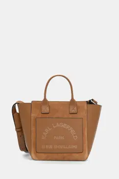 Karl Lagerfeld geanta pentru femei din piele intoarsa imagine