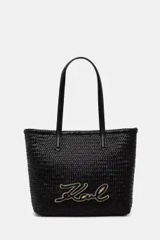 Karl Lagerfeld geanta shopper pentru femei, din piele K/SIGNATURE imagine