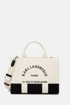Karl Lagerfeld Geanta tote de dama din bumbac K/RSG imagine