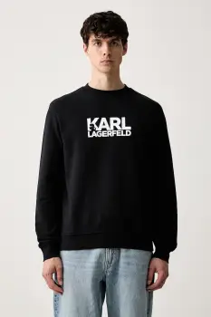 Karl Lagerfeld hanorac pentru barbati din bumbac imagine