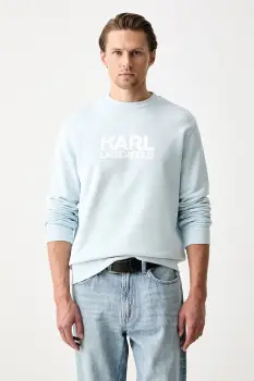 Karl Lagerfeld hanorac pentru barbati din bumbac imagine