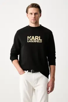 Karl Lagerfeld hanorac pentru barbati din bumbac imagine