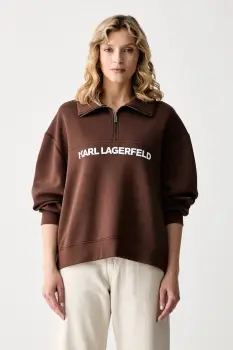 Karl Lagerfeld hanorac pentru femei cu vascoza imagine