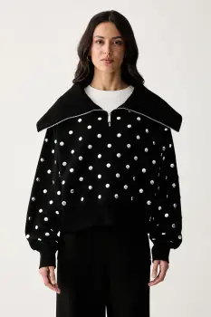 Karl Lagerfeld hanorac pentru femei din bumbac imagine
