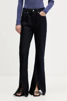 Karl Lagerfeld Jeans blugi high waist, A4W10023 imagine