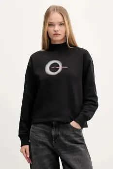 Karl Lagerfeld Jeans bluza culoarea negru, cu imprimeu, A4W20002 imagine