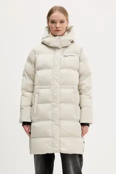 Karl Lagerfeld Jeans geaca culoarea bej, de iarna, A4W15059 imagine