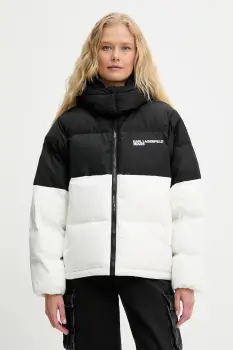 Karl Lagerfeld Jeans geaca culoarea negru, de iarna, A3W15024 imagine