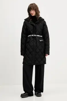 Karl Lagerfeld Jeans geaca culoarea negru, de tranzitie, A4W15054 imagine