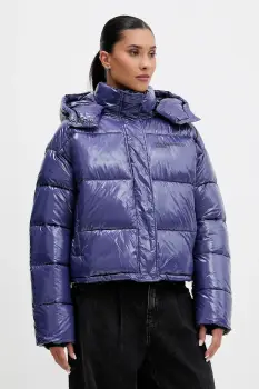 Karl Lagerfeld Jeans geaca culoarea violet, de iarna, A4W15022 imagine