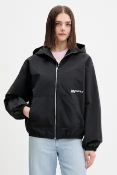 Karl Lagerfeld Jeans geaca sport pentru femei, cu bumbac imagine