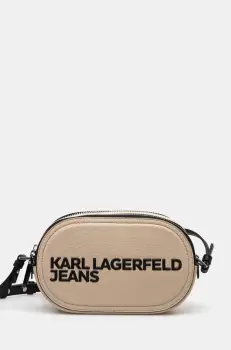 Karl Lagerfeld Jeans geanta culoarea bej, A2W30249 imagine