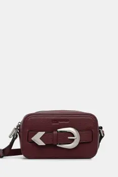 Karl Lagerfeld Jeans geanta culoarea bordo, A4W30144 imagine