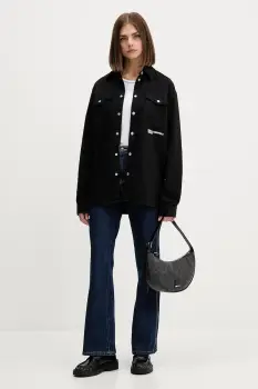 Karl Lagerfeld Jeans geanta culoarea gri, A4W30237 imagine