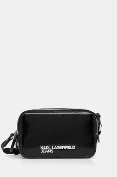 Karl Lagerfeld Jeans geanta culoarea negru, A4W30176 imagine