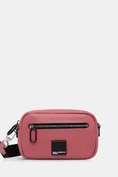 Karl Lagerfeld Jeans geanta culoarea roz, A3W30205 imagine