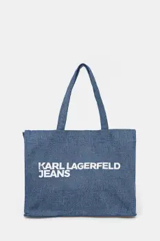 Karl Lagerfeld Jeans geanta de bumbac A3W50069 imagine