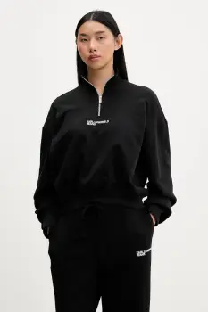 Karl Lagerfeld Jeans hanorac de bumbac culoarea negru, uni, B1W20069 imagine