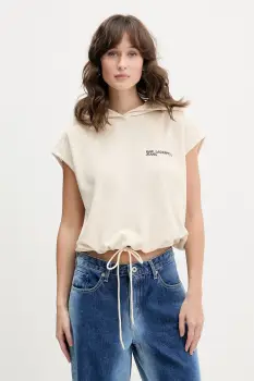 Karl Lagerfeld Jeans hanorac oversized pentru femei imagine