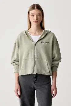 Karl Lagerfeld Jeans hanorac oversized pentru femei din bumbac imagine