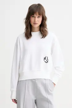 Karl Lagerfeld Jeans hanorac pentru femei cu bumbac imagine