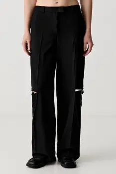 Karl Lagerfeld Jeans pantaloni de costum pentru femei imagine