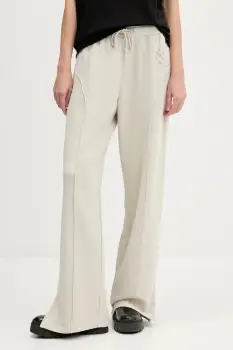 Karl Lagerfeld Jeans pantaloni de trening din bumbac culoarea bej, cu imprimeu, A4W10080 imagine