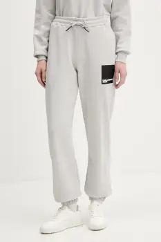 Karl Lagerfeld Jeans pantaloni de trening din bumbac culoarea negru, cu imprimeu, A1W10004 imagine