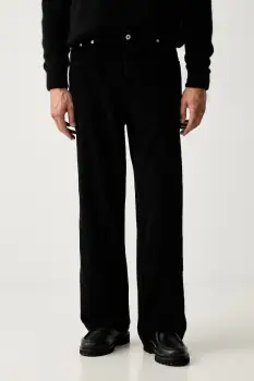 Karl Lagerfeld Jeans pantaloni pentru barbati din catifea reiata imagine