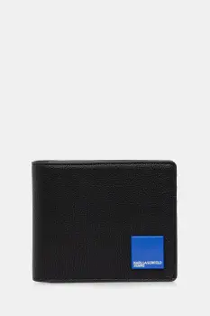 Karl Lagerfeld Jeans portofel culoarea negru, A3M32070 imagine