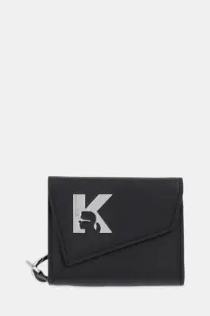 Karl Lagerfeld Jeans portofel de piele culoarea negru, A4W30164 imagine