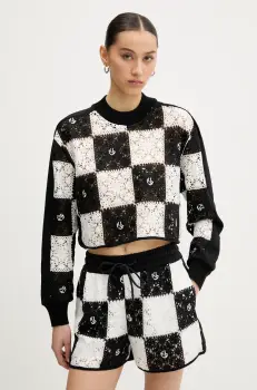 Karl Lagerfeld Jeans pulover culoarea negru, A2W18030 imagine