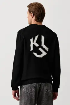 Karl Lagerfeld Jeans pulover pentru barbati din bumbac imagine