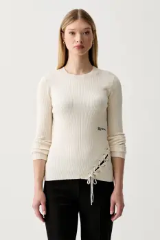 Karl Lagerfeld Jeans pulover pentru femei cu vascoza imagine