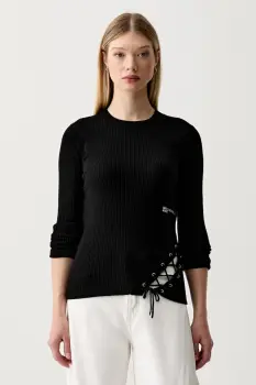 Karl Lagerfeld Jeans pulover pentru femei cu vascoza imagine