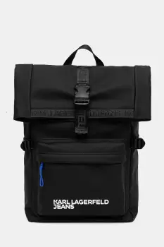 Karl Lagerfeld Jeans rucsac culoarea negru, mare, uni, A3M30246 imagine