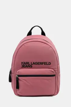 Karl Lagerfeld Jeans rucsac culoarea roz, mare, uni, A4W30294 imagine