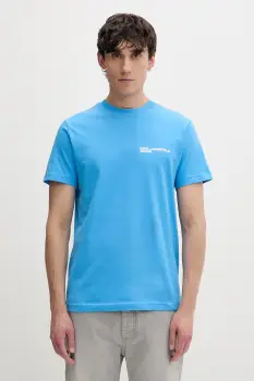 Karl Lagerfeld Jeans tricou barbatesc din bumbac imagine