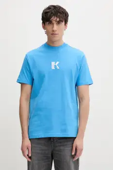 Karl Lagerfeld Jeans tricou barbatesc din bumbac imagine