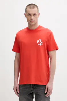 Karl Lagerfeld Jeans tricou barbati cu bumbac imagine