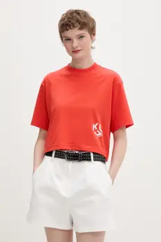 Karl Lagerfeld Jeans tricou cu bumbac imagine